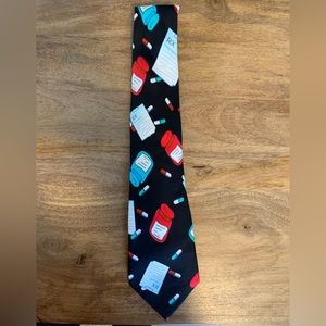Wild Ties Pharmacy necktie 100% silk